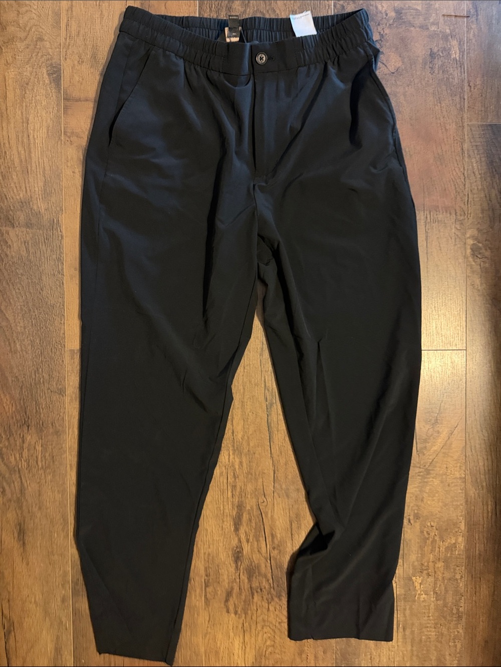 Banana Republic Black Women's Tapered Pull-On Dress Pants